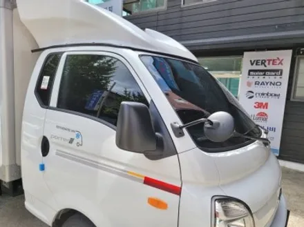 부산사상주례 포터2 신차패키지 다양한 작업을 한번에 해결할 수 있는곳