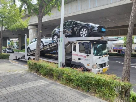 부산사상구 썬팅 추천하는집 테슬라모델Y
