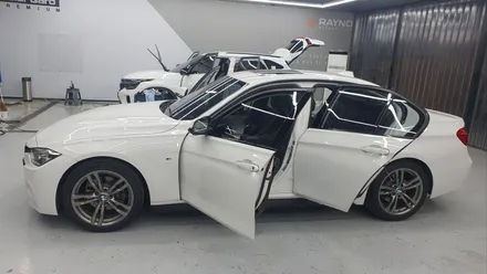 부산사상주례 BMW320d레인보우V90썬팅틴팅재시공