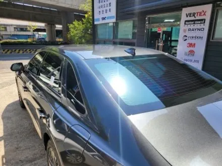 부산사상주례 그랜저신차패키지신차검수후썬팅틴팅반반사레인보우V90