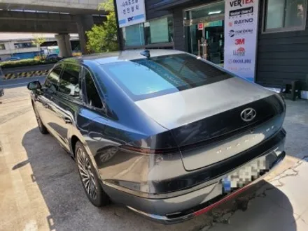 부산사상주례 그랜저신차패키지신차검수후썬팅틴팅반반사레인보우V90