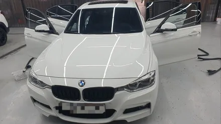 부산사상주례 BMW320d레인보우V90썬팅틴팅재시공