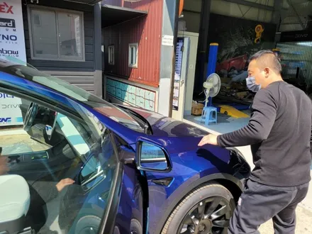 부산사상주례 테슬라3M크리스탈썬팅틴팅 신차패키지