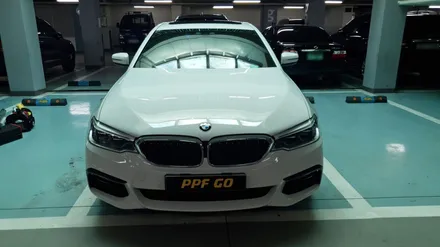 재택근무중에도 자동차 보호필름 시공을!? 서울 마포구 상암동 출장 PPF, BMW 5시리즈 PPF 생활보호패키지 / 하남, 미사