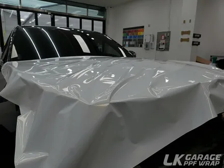 평범한 흰색이 싫다면, 기아 K9 3M 화이트 골드 스파클 전체랩핑 / 하남 신장동