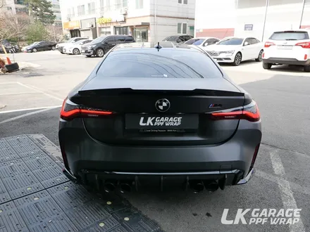 BMW M4 G82 컴페티션 3M 브러쉬드 블랙 메탈릭 전체랩핑, 하남 자동차 랩핑 LK게러지 / 하남, 미사
