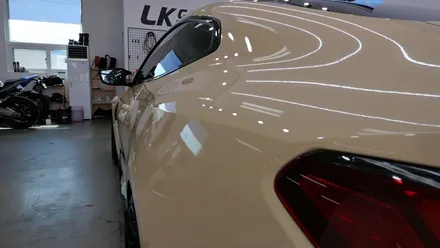 고광택 랩핑, BMW 신형 M4(G82) 엘비(LB)필름 전체랩핑 / 하남, 미사