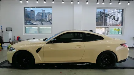 고광택 랩핑, BMW 신형 M4(G82) 엘비(LB)필름 전체랩핑 / 하남, 미사