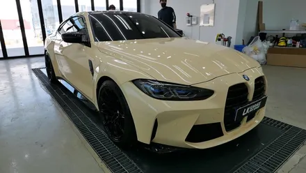 고광택 랩핑, BMW 신형 M4(G82) 엘비(LB)필름 전체랩핑 / 하남, 미사