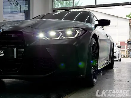 하남 자동차랩핑 전문 BMW M4 (G82) 사틴블랙랩핑 / 하남, 미사