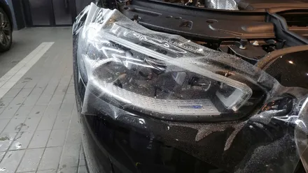 돌빵 걱정 NO! 벤츠 S450 자동차PPF필름 프론트패키지 시공 - 하남 LK게러지 / 하남, 미사