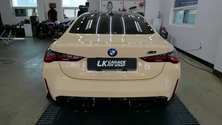 고광택 랩핑, BMW 신형 M4(G82) 엘비(LB)필름 전체랩핑 / 하남, 미사