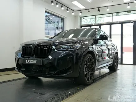 BMW X4M 시그니처 컬러(상파울루 옐로우) 라임그린 전체랩핑 / 하남, 미사