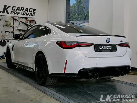 하남 자동차랩핑 전문 BMW M4 (G82) 사틴블랙랩핑 / 하남, 미사