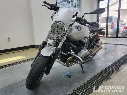 BMW 알나인티 랩핑, 3M 사틴 알루미늄 화이트 (사틴실버), 기름탱크, 휀다 랩핑 & 라이트, 계기판 PPF 하남 LK게러지 / 하남, 미사