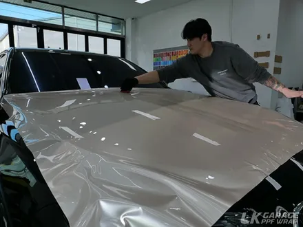 BMW 7시리즈 740d (G70) 순정 컬러 옥사이드 그레이 고광택 투톤 랩핑 / 하남, 미사