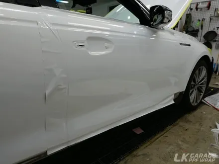 택시도 랩핑 가능 !! 모범택시 K9 3M 2080 화이트 골드 스파클 전체 랩핑 / 하남, 미사
