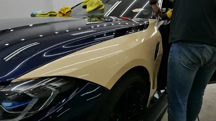고광택 랩핑, BMW 신형 M4(G82) 엘비(LB)필름 전체랩핑 / 하남, 미사