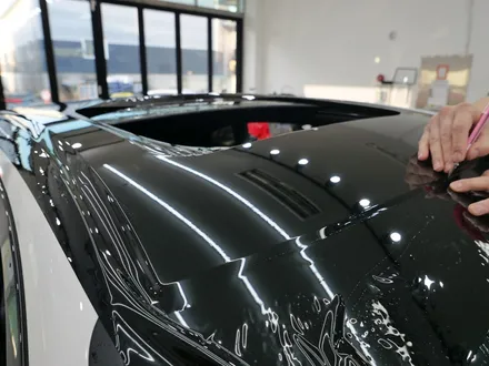 BMW i4 클리프디자인 블랙 PPF 루프스킨, 본넷, 도어 PPF 시공 하남 LK개러지 / 하남, 미사