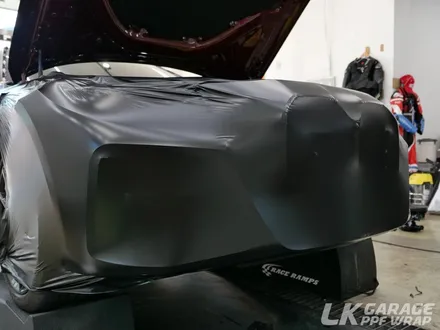 자동차 랩핑 소요시간은? BMW i4 M50 사틴블랙 전체랩핑 / 하남 신장동