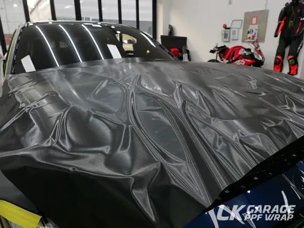 BMW M4 G82 컴페티션 3M 브러쉬드 블랙 메탈릭 전체랩핑, 하남 자동차 랩핑 LK게러지 / 하남, 미사