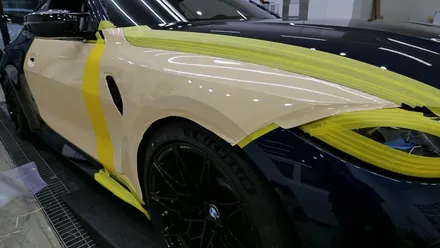 고광택 랩핑, BMW 신형 M4(G82) 엘비(LB)필름 전체랩핑 / 하남, 미사