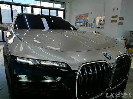 BMW 7시리즈 740d (G70) 순정 컬러 옥사이드 그레이 고광택 투톤 랩핑 / 하남, 미사