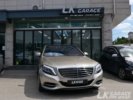 고급스러운건 더 고급스럽게, 장점을 더욱 부각시켜주는 고광택 랩핑 벤츠 S500 마이바흐 샴페인골드 전체랩핑 / 하남 신장동