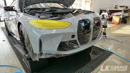 BMW M4 컴페티션 (G82) 자동차 PPF 프론트패키지, 하남 미사 LK게러지 / 하남, 미사