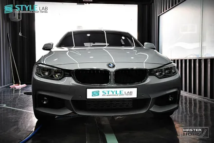 BMW 435d 그란쿠페 실내 인테리어 트림 랩핑 + 3M 카본블랙 + BMW 실내랩핑 + 스타일랩 하남점 / 하남시 초일동