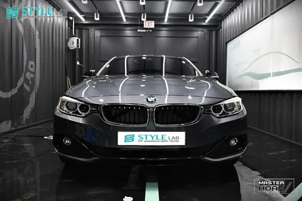 BMW 420d 그란쿠페 에이버리 유광 블랙 루프스킨 시공 + BMW 루프스킨 + 하남루프스킨 + 하남랩핑 + 스타일랩하남점 / 하남시 초일동