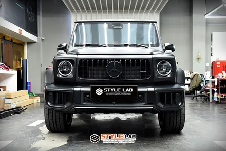 슈퍼카가 차라리 낫다! 가장 손이 많이가고 인내심을 요구하는 모델은? 벤츠 G63 AMG 무광PPF로 전체 입히기! 스타일랩 / 하남시 초일동
