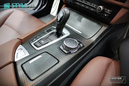 [스타일랩 하남점] BMW 520d F10 모델. 인기가 가장 좋은 카본블랙으로 실내랩핑 하기 / 분당, 잠실, 판교 랩핑 전문 / 하남시 초일동