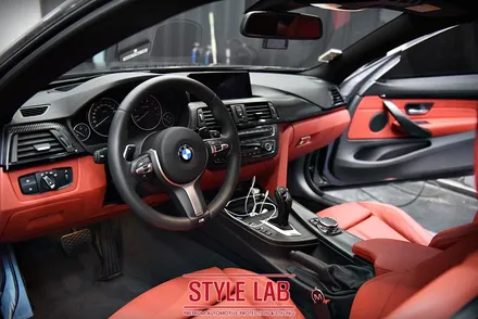BMW 428i 쿠페 3M 카본 블랙 실내랩핑 / 하남랩핑, 미사랩핑, 강동랩핑, 송파랩핑, 잠실랩핑 시공 전문 스타일랩 / 하남시 초일동