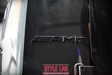 메르세데스 벤츠 G63 AMG(G바겐) 블랙에디션 : 사이드스텝 블랙PPF 크롬죽이기, 벤츠 정품 블랙 엠블럼 및 레터링 교체/ 하남,미사 랩핑 PPF 시공 전문 스타일랩 / 하남시 초일동
