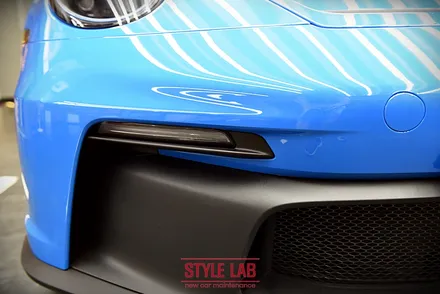 써킷용으로도 훌륭한 포르쉐 911 GT3. 전체 PPF와 커스텀데칼 시공으로 출격준비 끝! 하남 PPF 시공전문 스타일랩 / 하남, 송파, 강동, 경기광주