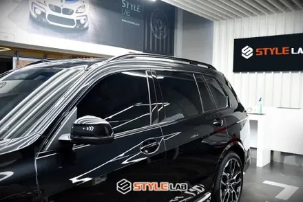 BMW X7 루프랙 크롬죽이기 좀 도와주세요! 퇴짜맞고 온 X7의 크롬죽이기! 위례에서 하남으로~ 랩핑전문 스타일랩 / 하남시 초일동