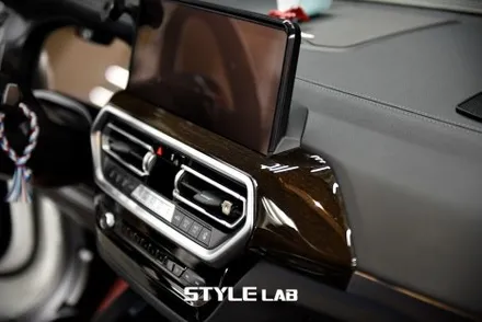 하남 스타일랩 BMW X3 실내랩핑 우드를 카본으로 바꿔보세요! / 하남시 초일동