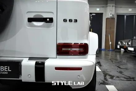 벤츠 G63 AMG G바겐 스모그 PPF 라이트 3종 & 고정형 사이드스텝 크롬죽이기 by 블랙 PPF, 윈드쉴드(엑소쉴드) / 하남 PPF 시공전문 / 하남시 초일동