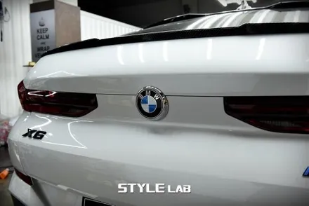 BMW G06 X6 윈도우몰딩, 루프랙, 후면 엠블럼 크롬죽이기 / 헤드라이트, 테일램프 스모그 PPF 시공/ 디바인쉘 스모키 그레이 / 강동크롬죽이기, 강동랩핑 / 하남시 초일동