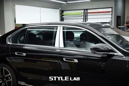 크롬죽이기 BMW 740i 7시리즈올블랙 / 하남 미사 강동 크롬죽이기 랩핑 / 하남시 초일동