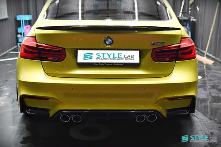 [스타일랩 하남점] BMW M3 오스틴옐로우~ 포인트 랩핑으로 자기만의 스타일 연출하기 / 자동차랩핑 전문 / 하남시 초일동