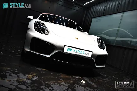 포르쉐 981 박스터 GTS 윈드쉴드 - 클리어플렉스 시공 / 하남 윈드쉴드 전문 스타일랩 / 하남시 초일동