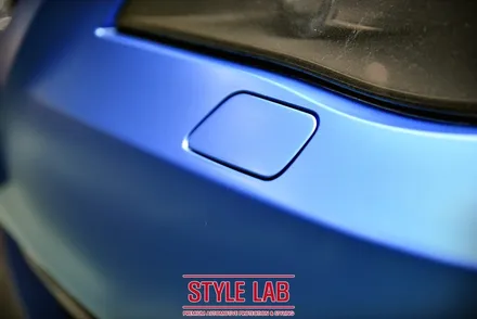 BMW E60 535i : 3M S347 사틴 퍼펙트 블루 전체랩핑, 카본 블랙 실내랩핑. 하남랩핑, 미사랩핑, 강동랩핑, 강남랩핑, 남양주랩핑 / PPF 랩핑 시공 전문 스타일랩 / 하남시 초일동
