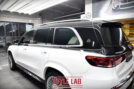 벤츠 GLS600 마이바흐 : 블랙PPF 상단 투톤(듀오톤) 옵션 추가 / 하남 랩핑, PPF 시공전문 스타일랩 / 하남시 초일동