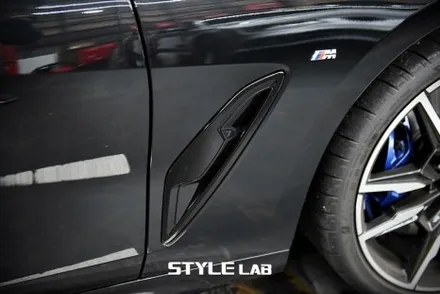 BMW M850i 8시리즈 전체 크롬죽이기 / 뒷범퍼 하단 블랙 랩핑 / 하남랩핑 하남크롬죽이기 스타일랩 / 하남시 초일동