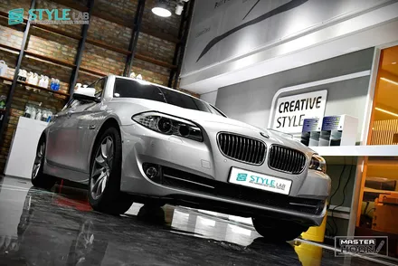BMW 528i F10 실내랩핑 3M 1080 시리즈 카본 블랙+하남랩핑+미사강변도시랩핑+스타일랩 / 하남시 초일동