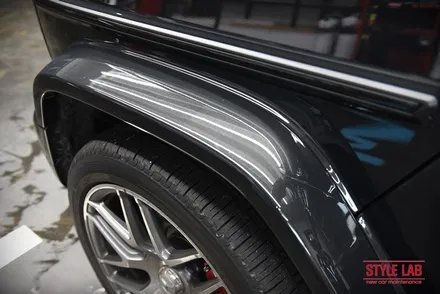 벤츠 G63 AMG G바겐 PPF 전체시공과 전면유리 보호필름 다이노플렉스 시공. 사이드스텝 & 스페어 커버 크롬죽이기 블랙 PPF / 하남PPF 하남신차패키지 스타일랩 / 하남, 송파, 강동, 경기광주
