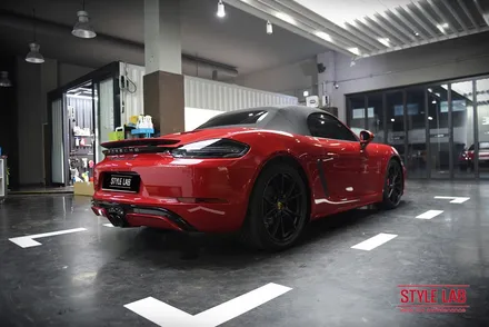 포르쉐 718 박스터 GTS 신차패키지 - 전체 PPF + 열차단썬팅 + 윈드쉴드 / 하남신차패키지, 하남PPF 전문 \