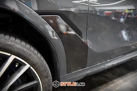 BMW X6 부분랩핑으로 뽀인~ 살려줬어요. 하남 랩핑은 고인물이 있는 스타일랩으로 오세요~! / 하남시 초일동